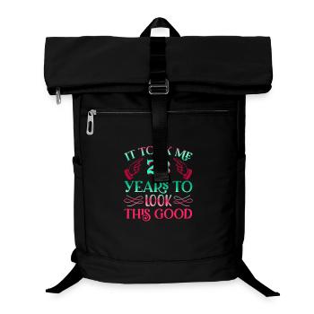 It took 23 years to look so good - Laptop Backpack - black - Front