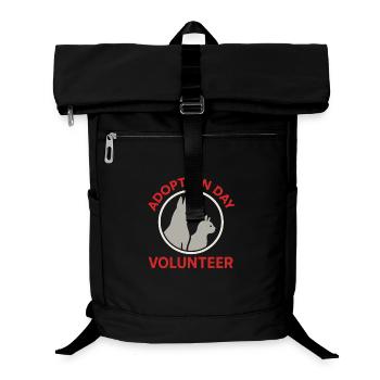 Adoption Day Pet Rescue Shelter - Laptop Backpack - black - Front
