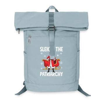 Sleigh The Patriarchy - Laptop Backpack - ice blue - Front