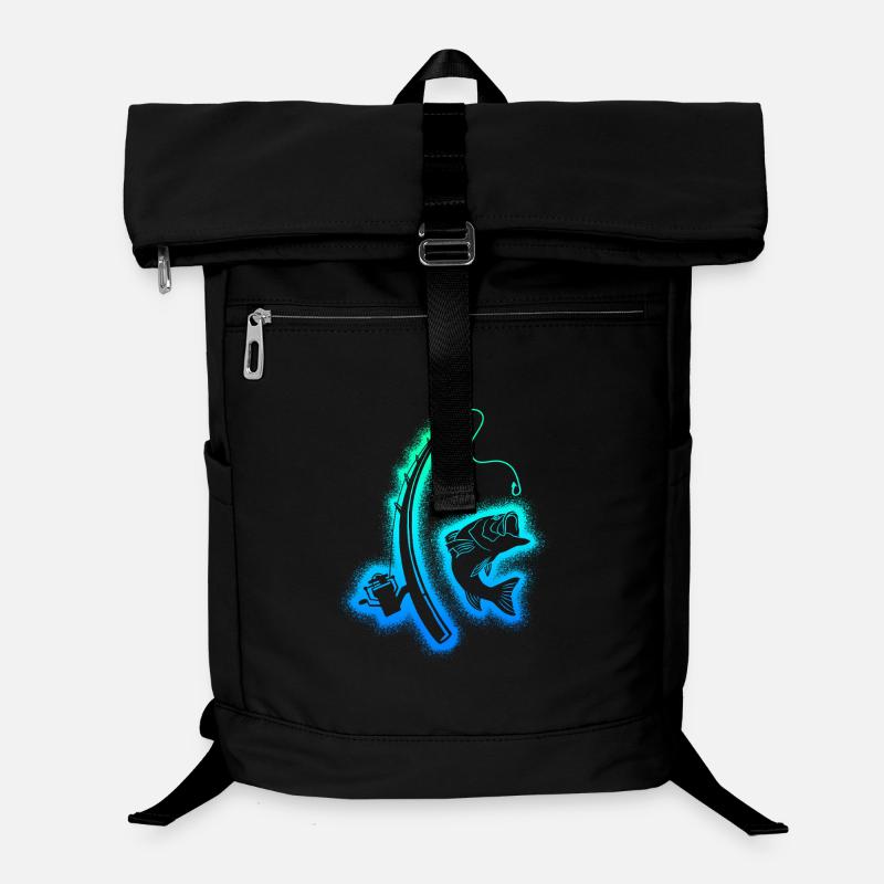 Pêche Pêcheur Enfants Hommes Garçons Pêcheurs Sac à dos ordinateur