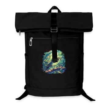 Gottesanbeterinnen Gottesanbeterin - Laptop-Rucksack  - Schwarz - Vorne