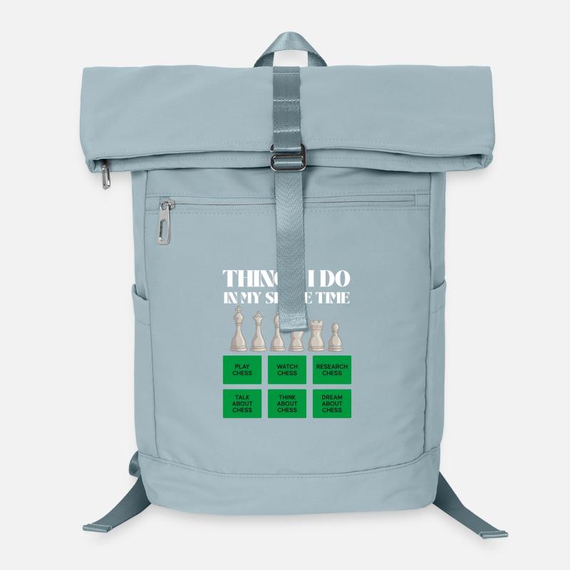 Chess time in leisure time Laptop Backpack