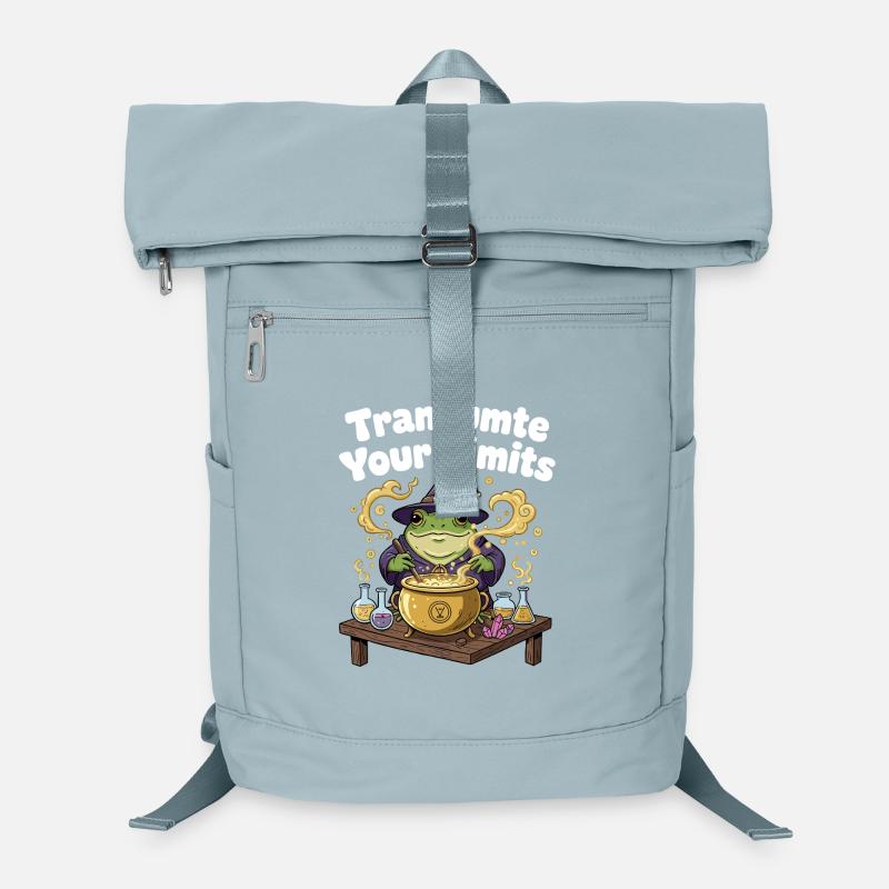 Transmute Borders – Frog Spell Laptop Backpack