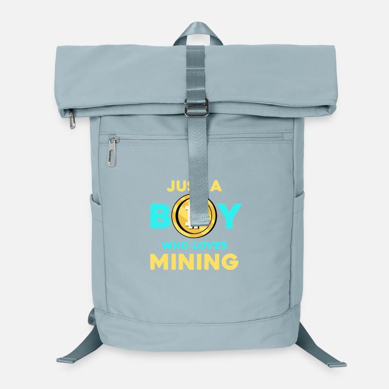 Crypto Mining Boy – Bitcoin Passion Sac à dos ordinateur