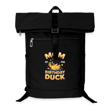 Maman du canard d’anniversaire - Sac à dos ordinateur - noir - Devant