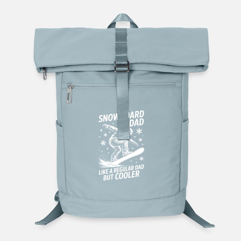 Snowboarding Spruch Papa Lustig Snowboard Geschenk Laptop-Rucksack 