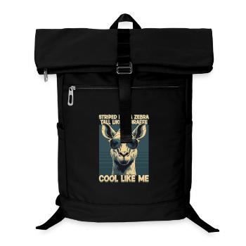Okapi Animal - Laptop Backpack - black - Front