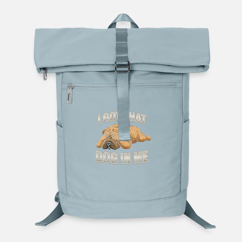 Shar Pei Dogs Humor Saying Gift Idea Laptop Backpack