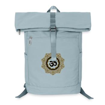 Om Mandala Yoga Goa Méditation Bien-être Vêtements de sport - Sac à dos ordinateur - bleu glacier - Devant