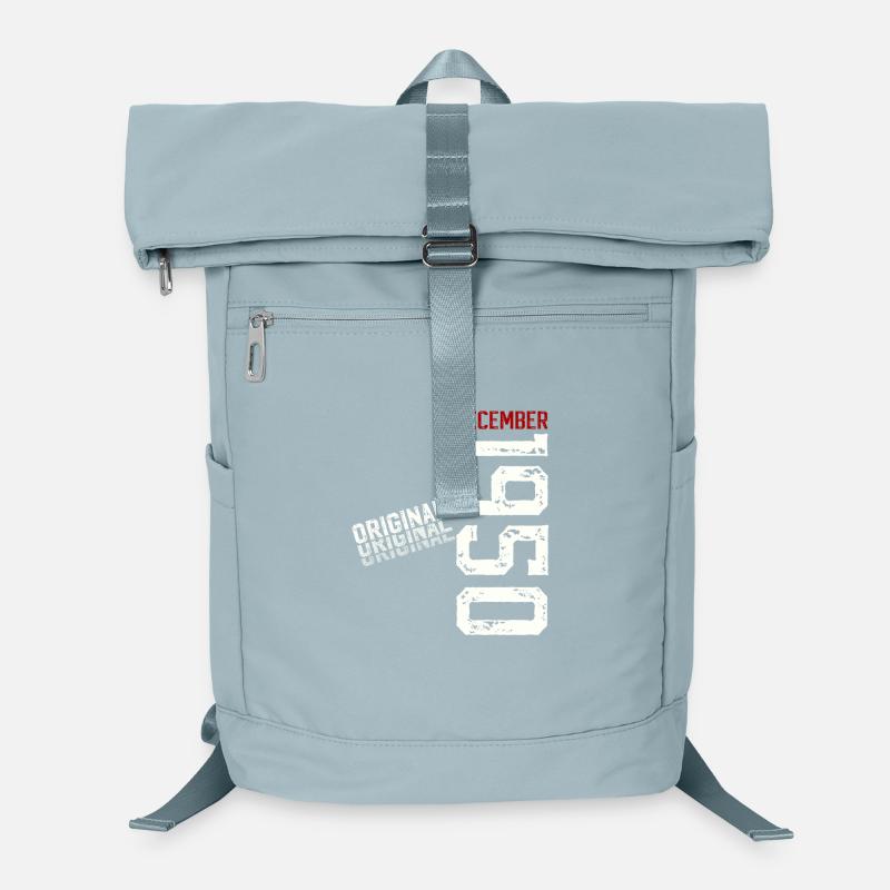 75th Birthday Original December Born 1950 Laptop Backpack