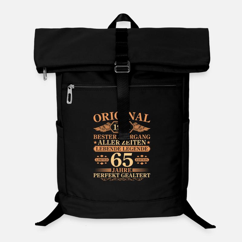 1961 Vintage parfaitement vieilli 65e anniversaire Sac à dos ordinateur