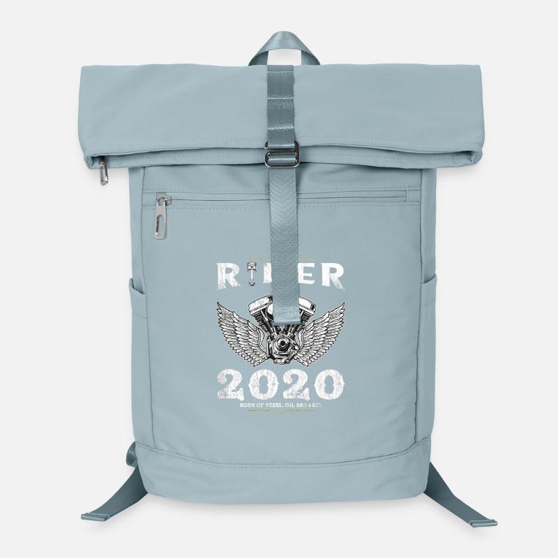 Fahrer seit 2020 - aufgewachsen auf Geschwindigkeit und Stahl Laptop-Rucksack 