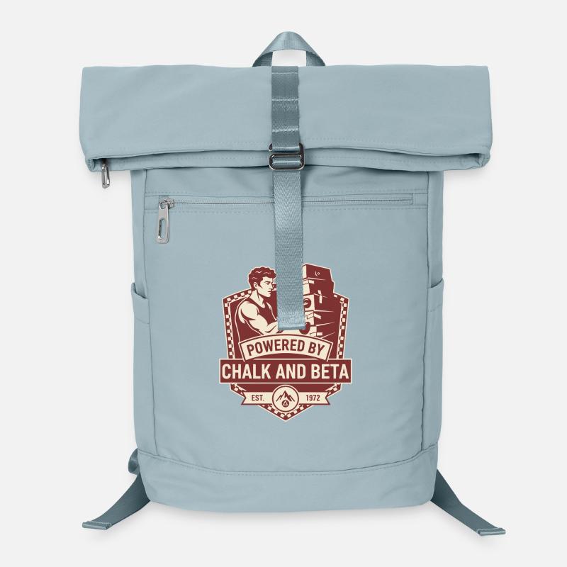 Propulsé par la craie et l’humour de l’escalade bêta Sac à dos ordinateur