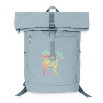 Okapi Whisperer - Laptop Backpack - ice blue - Front