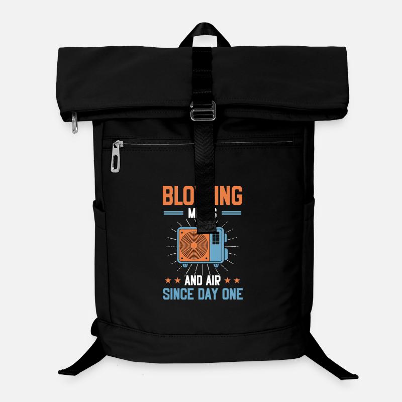 HVAC Wartung Und Klima Service Motiv Für Techniker Laptop-Rucksack 