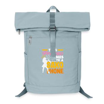 This princess comes with a - Laptop Backpack - ice blue - Front