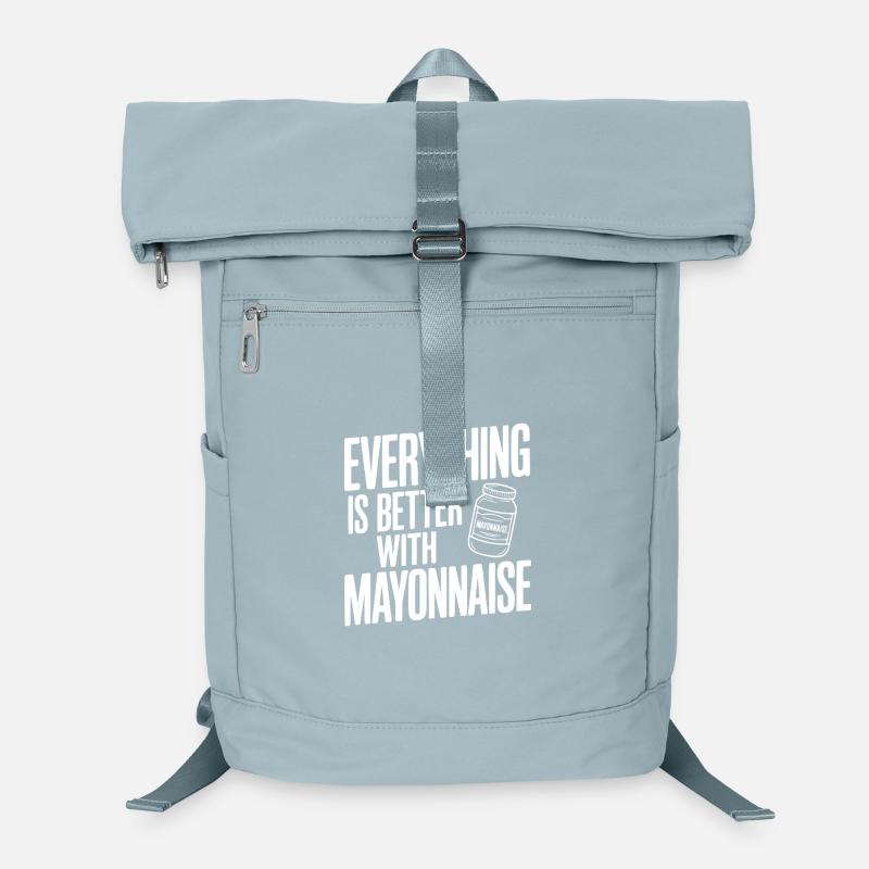 Everything is Better with Mayonnaise Laptop Backpack