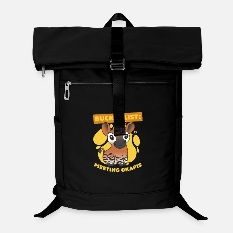 Okapi Tier Bucket List Meeting Okapis Laptop Backpack