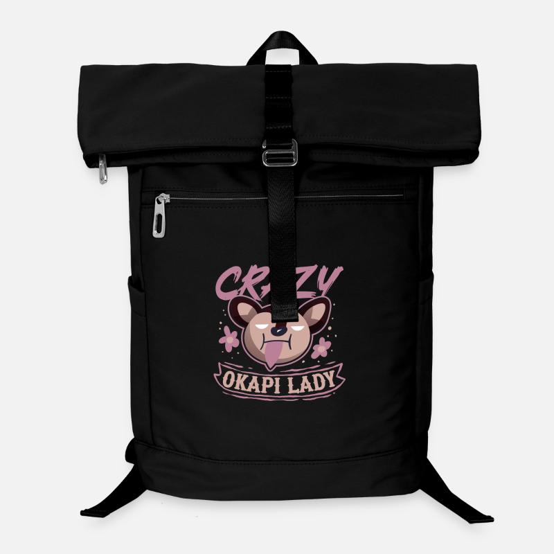 Crazy Okapi Lady Laptop-Rucksack 