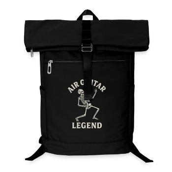 Luftgitarre Air Guitar - Laptop Backpack - black - Front