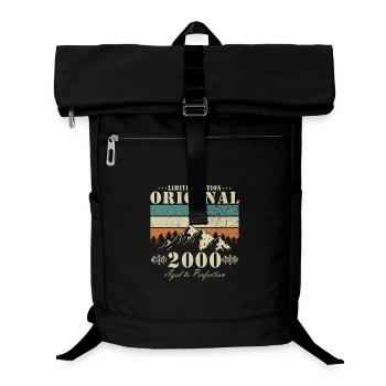 Original limité 2000 – Art mature - Sac à dos ordinateur - noir - Devant