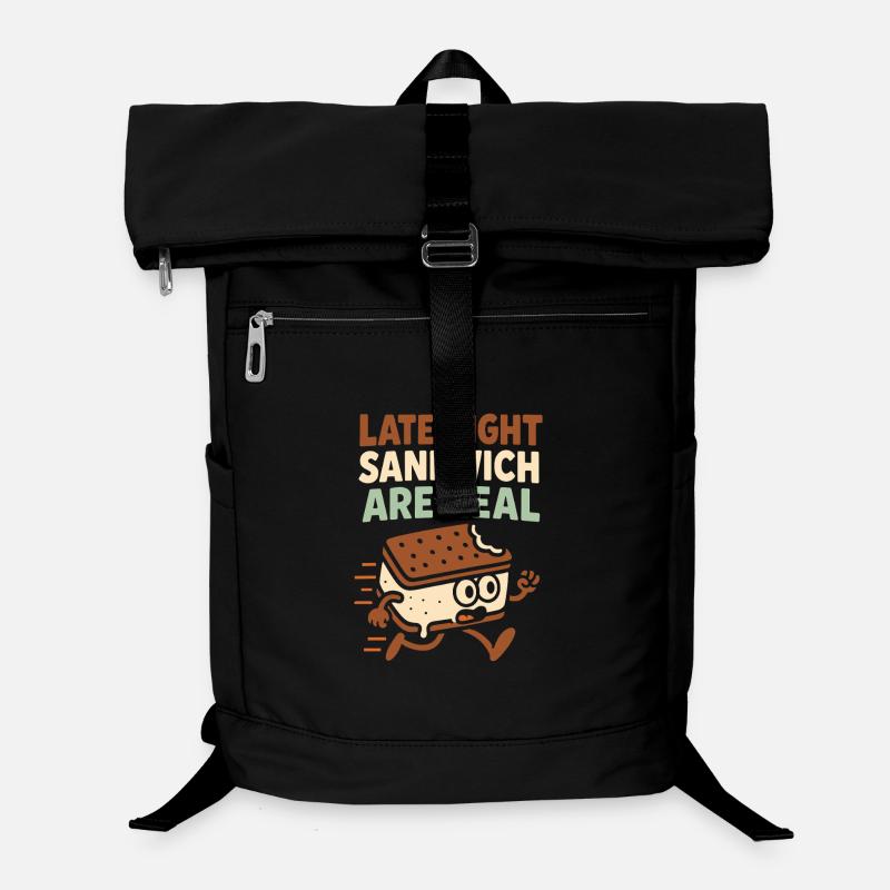 Dessert d’été pour amateurs de sandwichs glacés Sac à dos ordinateur