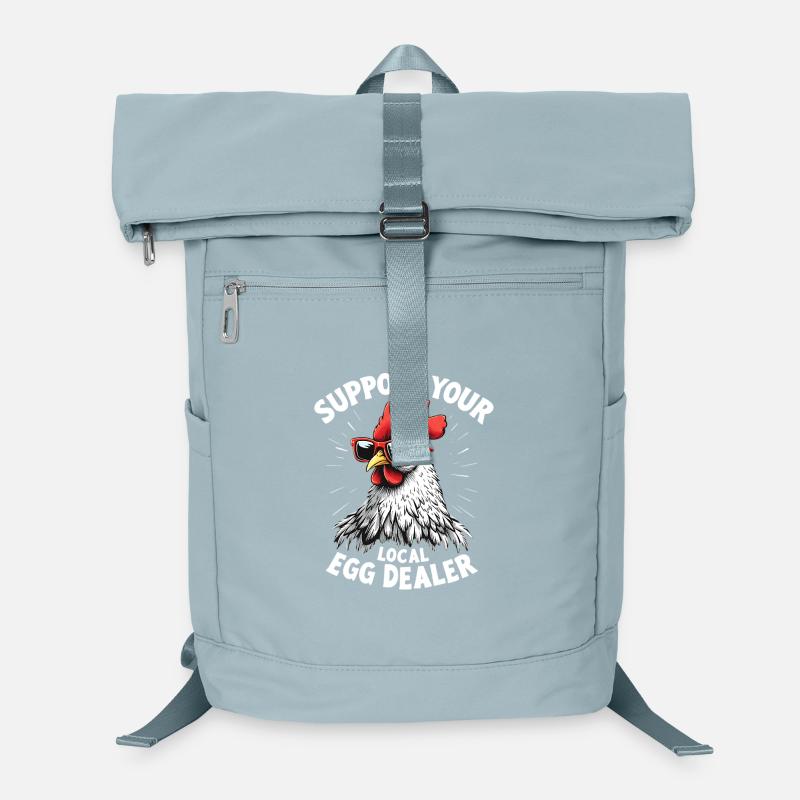 Soutenez votre vendeur local d’œufs Sac à dos ordinateur