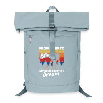 Metalldetektor Relikte Suchen - Laptop-Rucksack  - Eisblau - Vorne