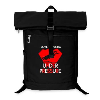 Plongeur Plongeur Snorkeling Plongeur récréatif - Sac à dos ordinateur - noir - Devant