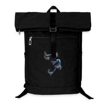 Parkour Boy - Laptop-Rucksack  - Schwarz - Vorne