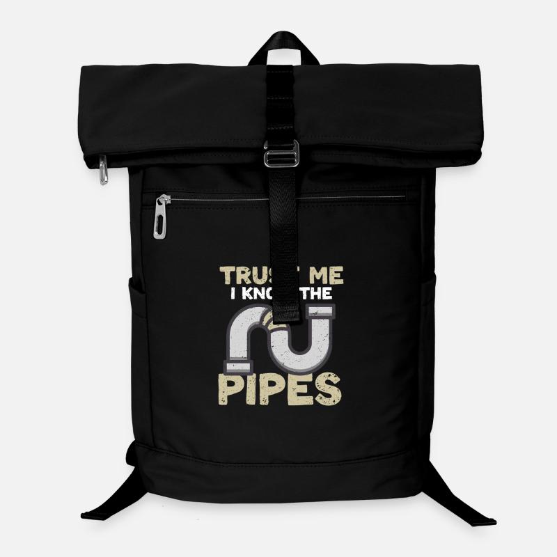 Pipe Layer Pipeline Builder Laptop Backpack