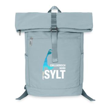 Nordsee Urlaub CHILL BEREICH NORD Lustiges - Laptop-Rucksack  - Eisblau - Vorne