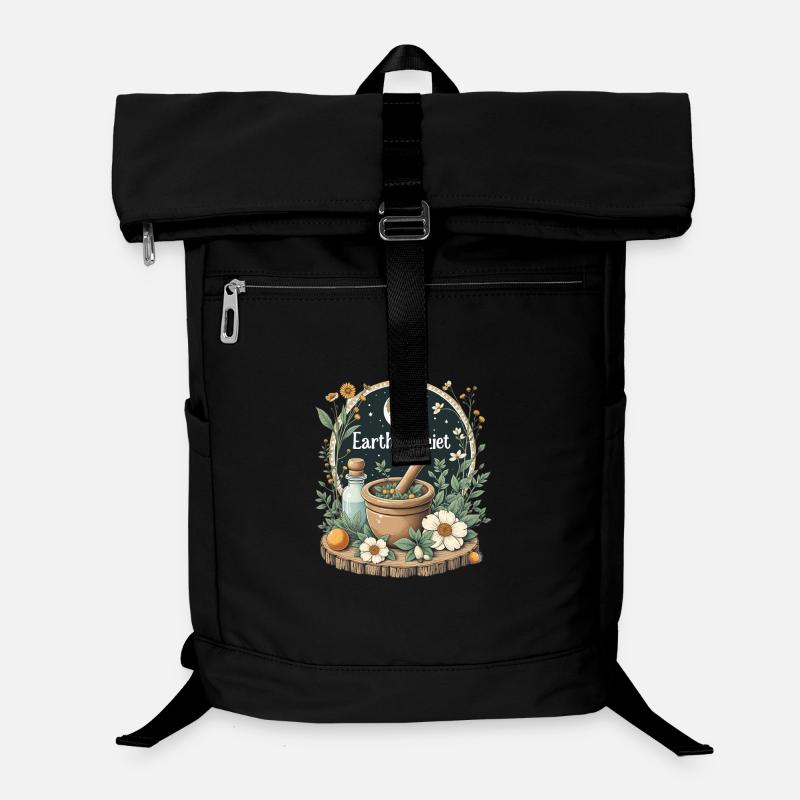 Earth & Quiet Forest Witches Nature Magic Laptop Backpack