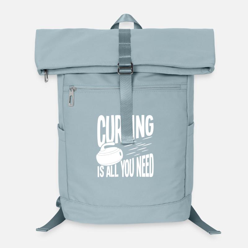 Curling Ist Alles, Was Du Brauchst Laptop-Rucksack 