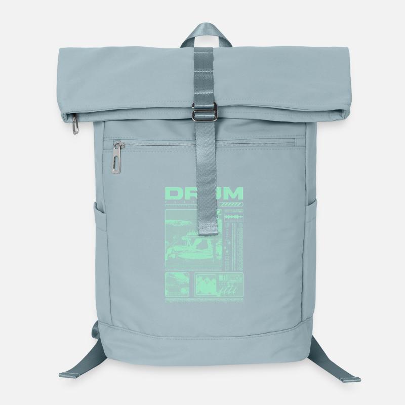 Batteur rock Drumplayer Streetwear Sac à dos ordinateur