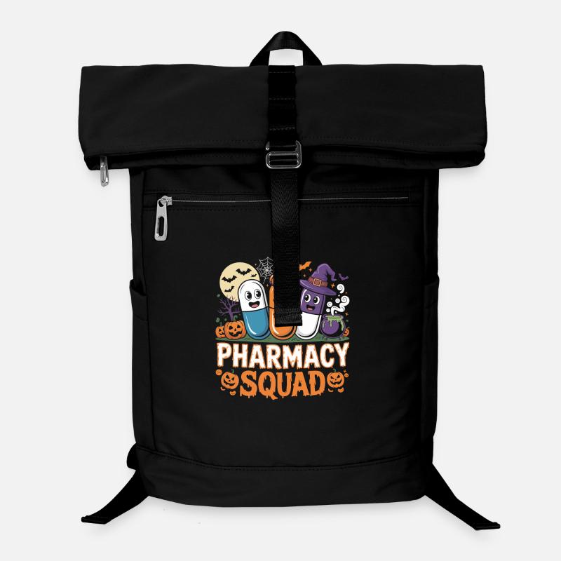 Collection d’Halloween de l’équipe pharmaceutique Sac à dos ordinateur