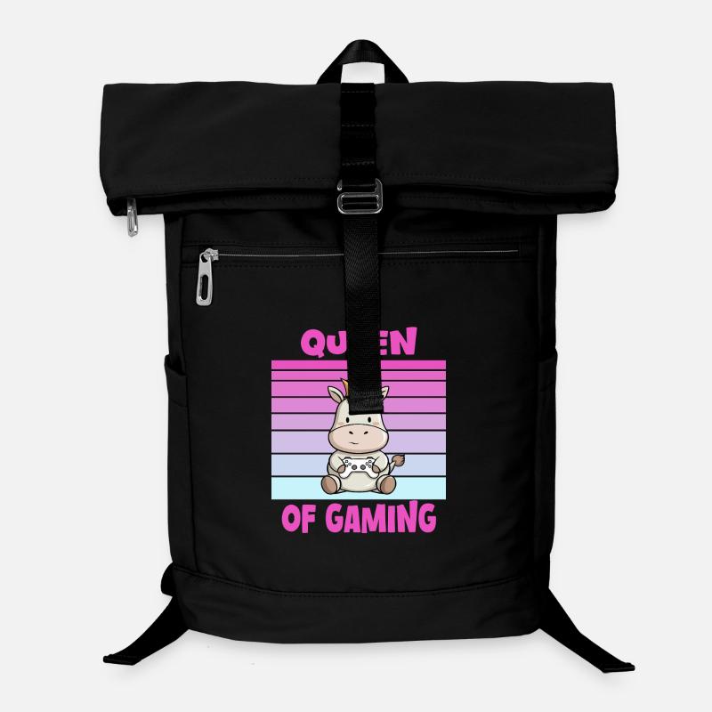 game queen controller Laptop-Rucksack 