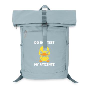 Grumpy Duckling Patience - Laptop Backpack - ice blue - Front
