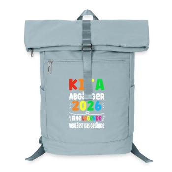 Kita Graduate 2026 Legend Leaves the Site - Laptop Backpack - ice blue - Front