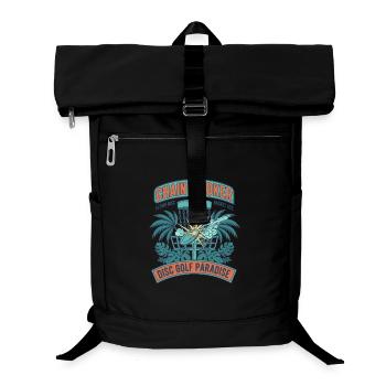 Panier de disques volant Disc Golf Smoker Chain-Smoker - Sac à dos ordinateur - noir - Devant