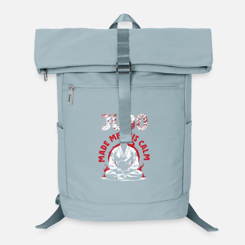 Judo Made Me This Calm Kampfsport Laptop-Rucksack 