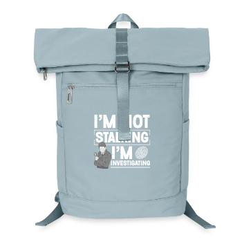 Beobachtungskostüm-Abzeichen-Wachmann Private - Laptop-Rucksack  - Eisblau - Vorne