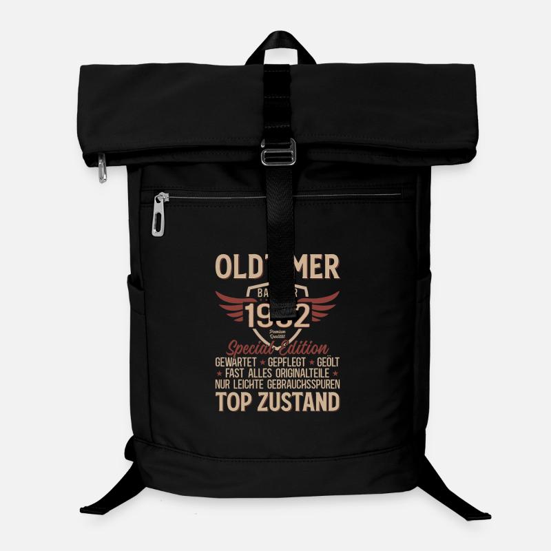 64. Geburtstag Shirt – Oldtimer 1962 Vintage Retro Laptop-Rucksack 