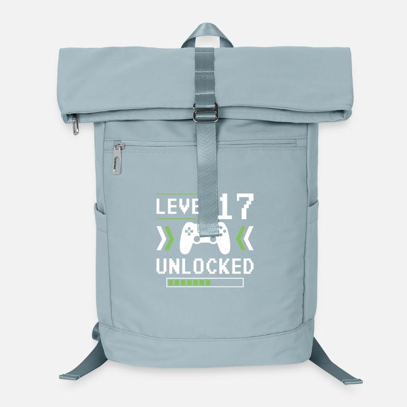 17. Geburtstag Level 17 unlocked Laptop-Rucksack 