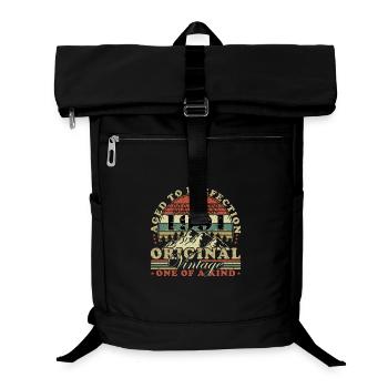 Made in 1991 - Geburtsjahr - Laptop-Rucksack  - Schwarz - Vorne