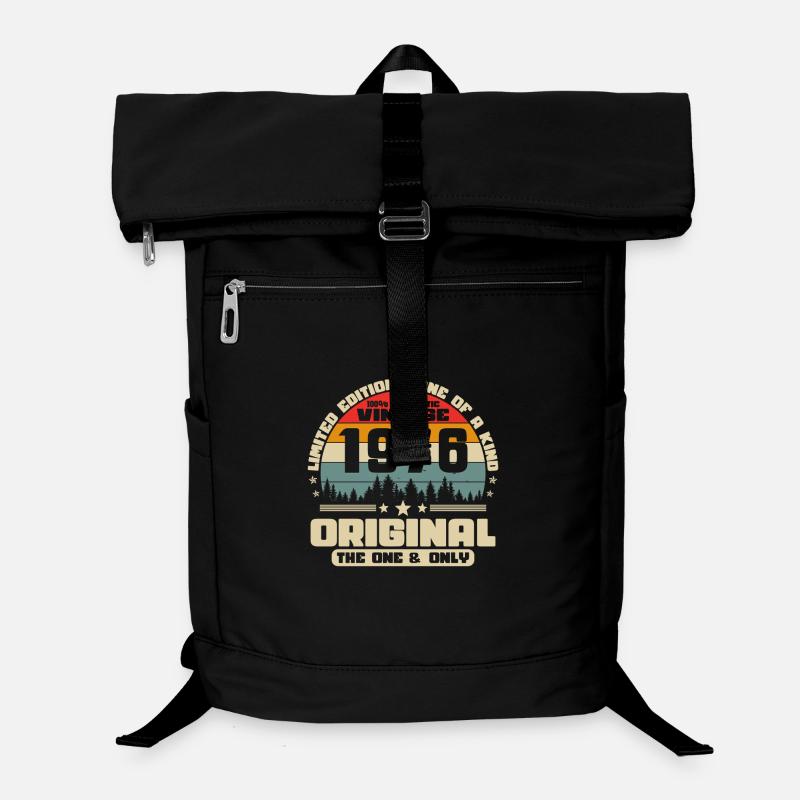1976 Vintage Retro Birthday Gift Laptop Backpack