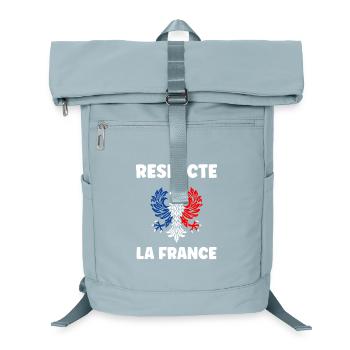 Respecte la France Aigle tricolore - Sac à dos ordinateur - bleu glacier - Devant