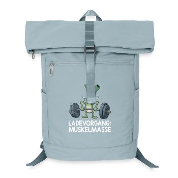 Halérophile CHARGE DE MASSE MUSCULAIRE Drôle - Sac à dos ordinateur - bleu glacier - Devant