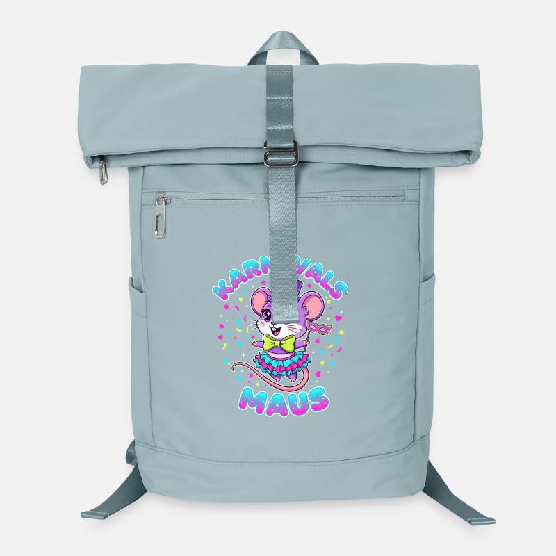 Karnevalsmaus Süß Fasching Kostüm Geschenk Kinder Laptop-Rucksack 