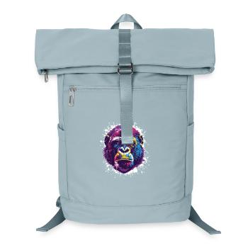 Gorilla Pop Art Monkey Monkey - Laptop Backpack - ice blue - Front